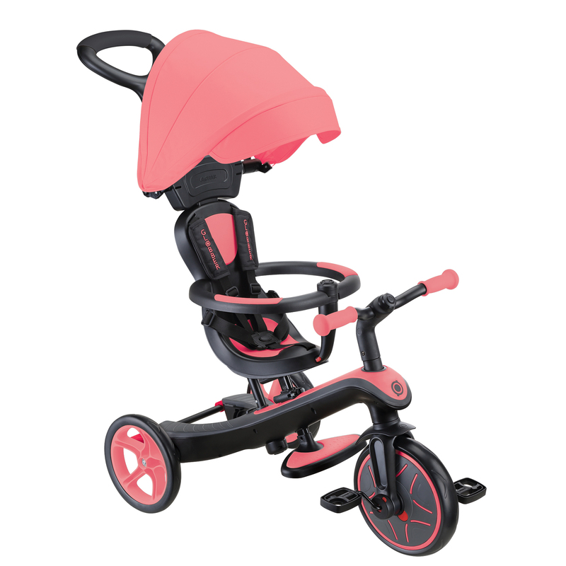 Globber EXPLORER Trike 4 in 1 - Pink Globber EXPLORER Trike 4 in 1 - Pink