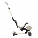 Globber GO UP BABY Lights 360 Scooter - Taupe Globber GO UP BABY Lights 360 Scooter - Taupe