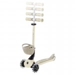Globber GO UP BABY Lights 360 Scooter - Taupe Globber GO UP BABY Lights 360 Scooter - Taupe