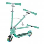Globber Flow Foldable Junior Scooter with lights - Mint