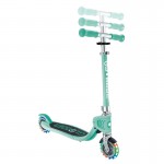 Globber Flow Foldable Junior Scooter with lights - Mint