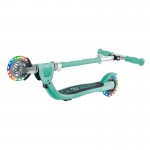 Globber Flow Foldable Junior Scooter with lights - Mint
