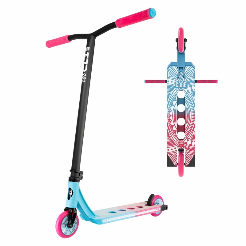 CORE CL1 Light Complete Stunt Scooter - Blue / Pink CORE CL1 Light Complete Stunt Scooter - Blue / Pink