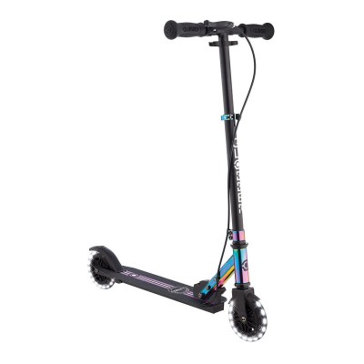 Globber Flow Element Junior Lights Scooter - Neochrome