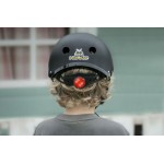 Hornit Cycle Helmet with LED Light - Stealth (Black) - S Hornit Cycle Helmet with LED Light - Stealth (Black) - S