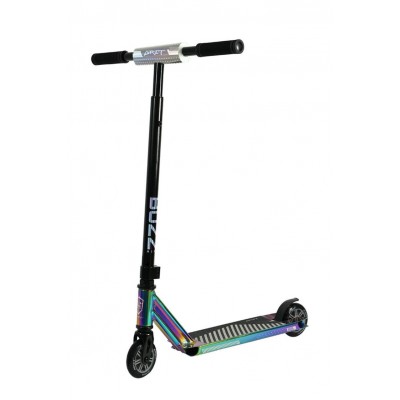 Grit Buzz MINI Complete Stunt Scooter - Neochrome (Shorter Deck)