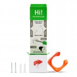Hornit CLUG Hybrid Bike Rack - White/Orange, 33-43mm tyres Hornit CLUG Hybrid Bike Rack - White/Orange, 33-43mm tyres