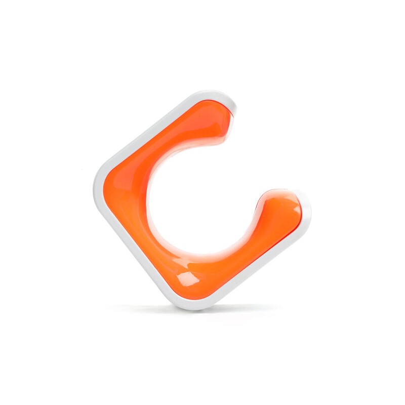 Hornit CLUG Hybrid Bike Rack - White/Orange, 33-43mm tyres Hornit CLUG Hybrid Bike Rack - White/Orange, 33-43mm tyres
