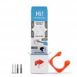 Hornit CLUG MTB Bike Rack - White/Orange, 44-57mm tyres Hornit CLUG MTB Bike Rack - White/Orange, 44-57mm tyres