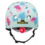 Hornit Cycle Helmet with LED Light - Flamingo Pink - S Hornit Cycle Helmet with LED Light - Flamingo Pink - S