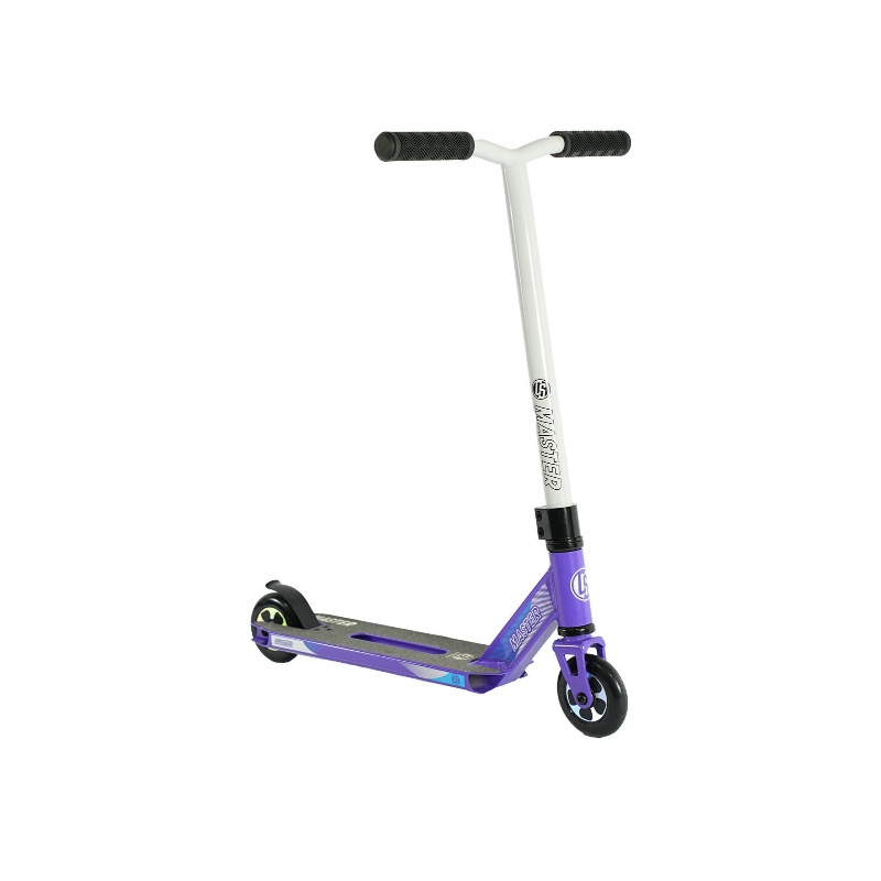 Crisp Master Complete Stunt Scooter - Purple/White Crisp Master Complete Stunt Scooter - Purple/White