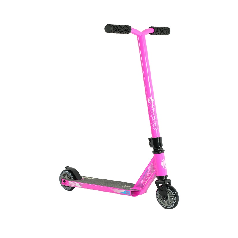 Crisp Trophy Complete Stunt Scooter - Pink/Black Crisp Trophy Complete Stunt Scooter - Pink/Black