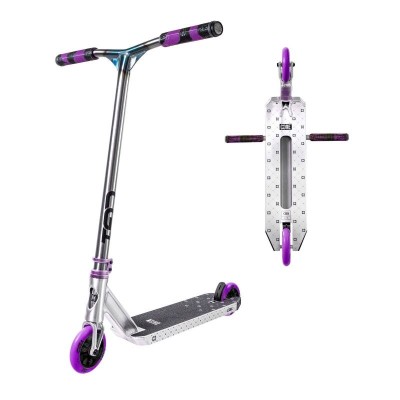 CORE CG1 Complete Scooter - Raw / Purple