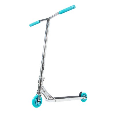 CORE SL3 Mini Complete Scooter 17.5" - Chrome/Teal