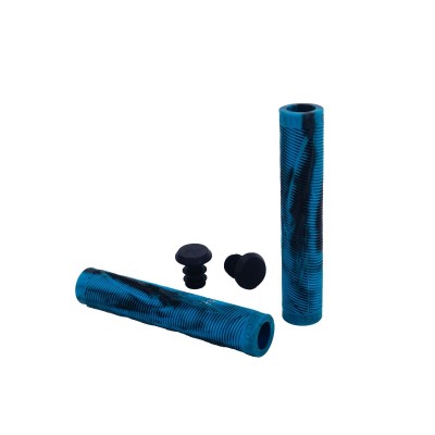 Grit Handlebar Scooter/Bike Grips - Black/Teal