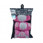 Core Protection Junior Triple Pad Set Pink - Knee / Elbow / Wrist - Small Core Protection Junior Triple Pad Set Pink - Knee / Elbow / Wrist - Small