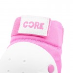 Core Protection Junior Triple Pad Set Pink - Knee / Elbow / Wrist - Small Core Protection Junior Triple Pad Set Pink - Knee / Elbow / Wrist - Small