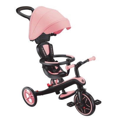 Globber EXPLORER V2 Trike 4 in 1 - Pink