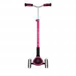 Globber Ace 3 Wheel Scooter with Lights - Fuchsia Globber Ace 3 Wheel Scooter with Lights - Fuchsia
