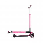 Globber Ace 3 Wheel Scooter with Lights - Fuchsia Globber Ace 3 Wheel Scooter with Lights - Fuchsia