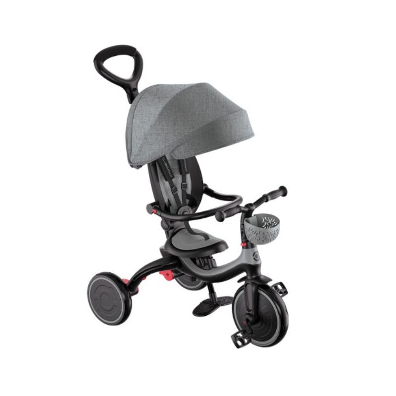 Globber Explorer Trike Compact 6 in 1 - Black/Grey Globber Explorer Trike Compact 6 in 1 - Black/Grey