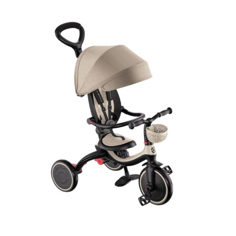 Globber Explorer Trike Compact 6 in 1 - Taupe Globber Explorer Trike Compact 6 in 1 - Taupe