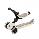 Globber Go Up Active Lights Ecologic 3in1 Scooter - Coconut Globber Go Up Active Lights Ecologic 3in1 Scooter - Coconut