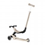 Globber Go Up Active Lights Ecologic 3in1 Scooter - Coconut Globber Go Up Active Lights Ecologic 3in1 Scooter - Coconut