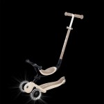Globber Go Up Active Lights Ecologic 3in1 Scooter - Coconut Globber Go Up Active Lights Ecologic 3in1 Scooter - Coconut