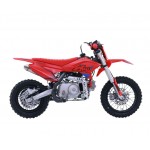 Apollo RFN Thunder 70cc Dirt Bike - Red/Red