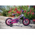 Neo+ 12 Girls 12" Bike - Brushed Alloy Purple/Pink Fade Neo+ 12 Girls 12" Bike - Brushed Alloy Purple/Pink Fade