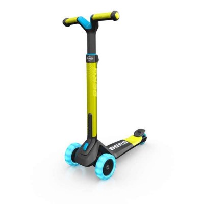 Berg Nexo Foldable Lights Scooter - Lime