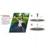BERG Champion Green + Safety Net Deluxe Trampoline - 380cm BERG Champion Green + Safety Net Deluxe Trampoline - 380cm