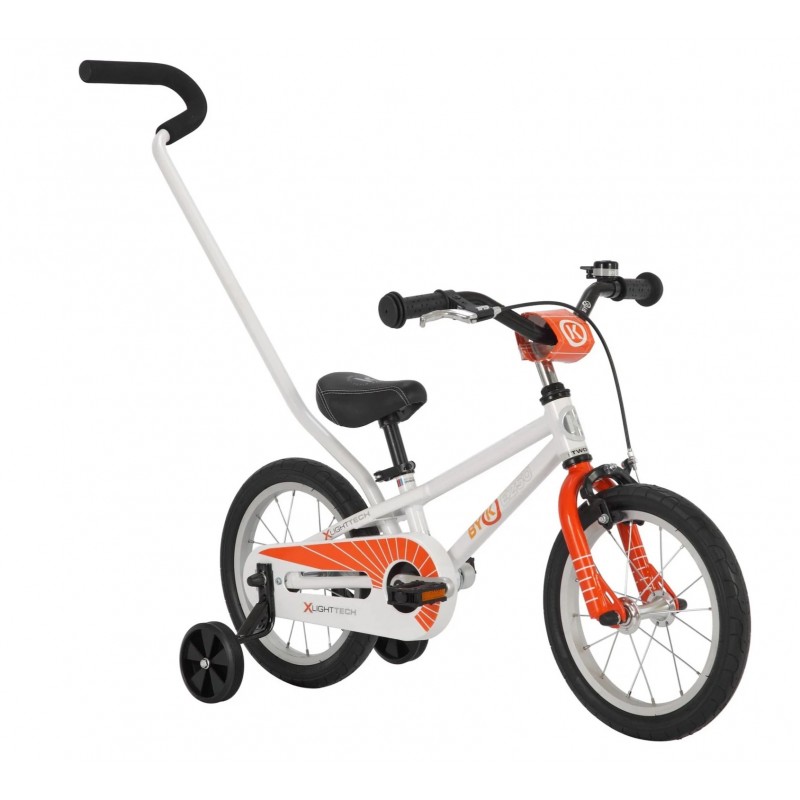 Byk Bikes E-250 Kids Single Speed 3-in-1 Bike - Bright Orange