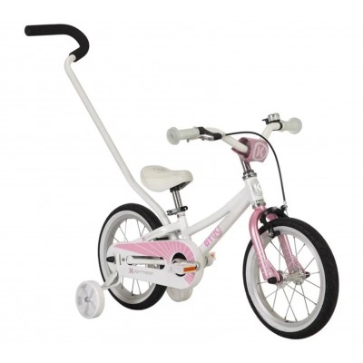 Byk Bikes E-250 Kids Single Speed 3-in-1 Bike - Pretty Pink