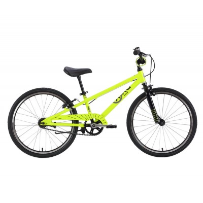 Byk Bikes E-450 Kids Single Speed Bike - Neon Yellow/Black