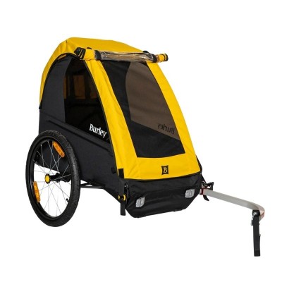 Burley Bee Single Trailer Yellow