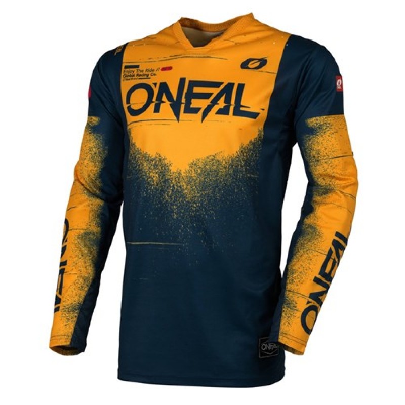 Oneal Hardwear Swipe Jersey V.26 Navy Blue/Rangerine - Small Oneal Hardwear Swipe Jersey V.26 Navy Blue/Rangerine - Small