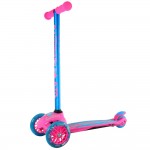 Crazy Skates Joey Hearts Scooter - Pink/Teal with Safety Pads
