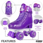 Crazy Skates Glitter Pop Purple - Small (J12-2)