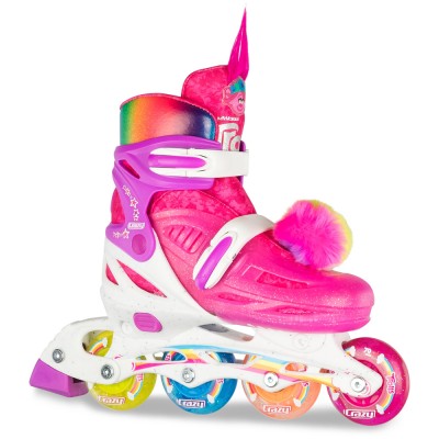 Crazy Skates Trolls World Tour POPPY Adjustable Inline Skates - Small (J11-1)