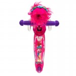 Crazy Skates Trolls 3 Wheel Kids Scooters Poppy Pink