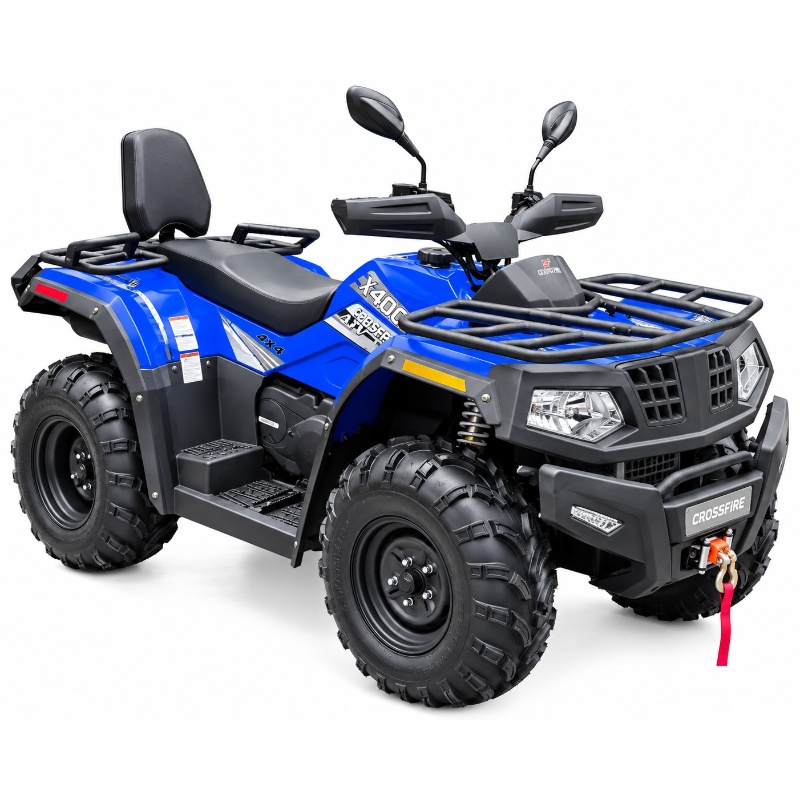 Crossfire X400 400cc Farm ATV Quad Bike - Blue Crossfire X400 400cc Farm ATV Quad Bike - Blue