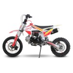 GMX Moto125 125cc Dirt Bike - Red/White