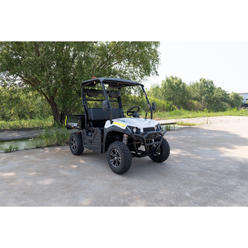 Crossfire E5 4x4 Electric UTV - White Crossfire E5 4x4 Electric UTV - White