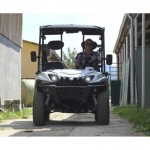 Crossfire E5 4x4 Electric UTV - White Crossfire E5 4x4 Electric UTV - White
