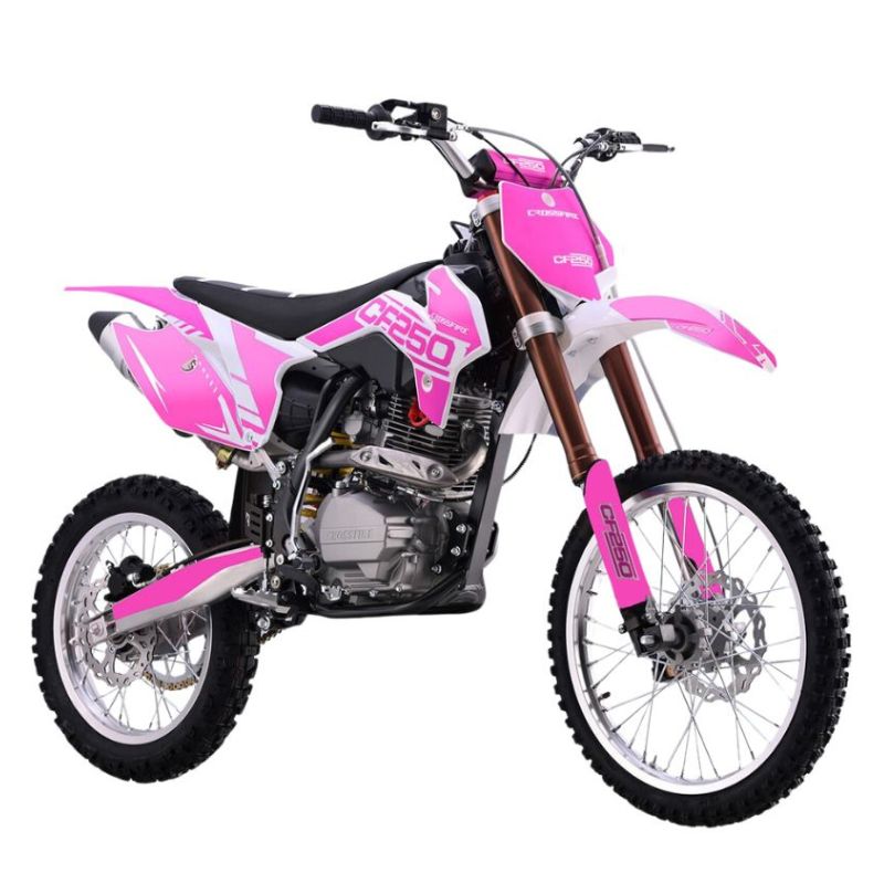 Crossfire CF250 250cc Dirt Bike - Pink Crossfire CF250 250cc Dirt Bike - Pink