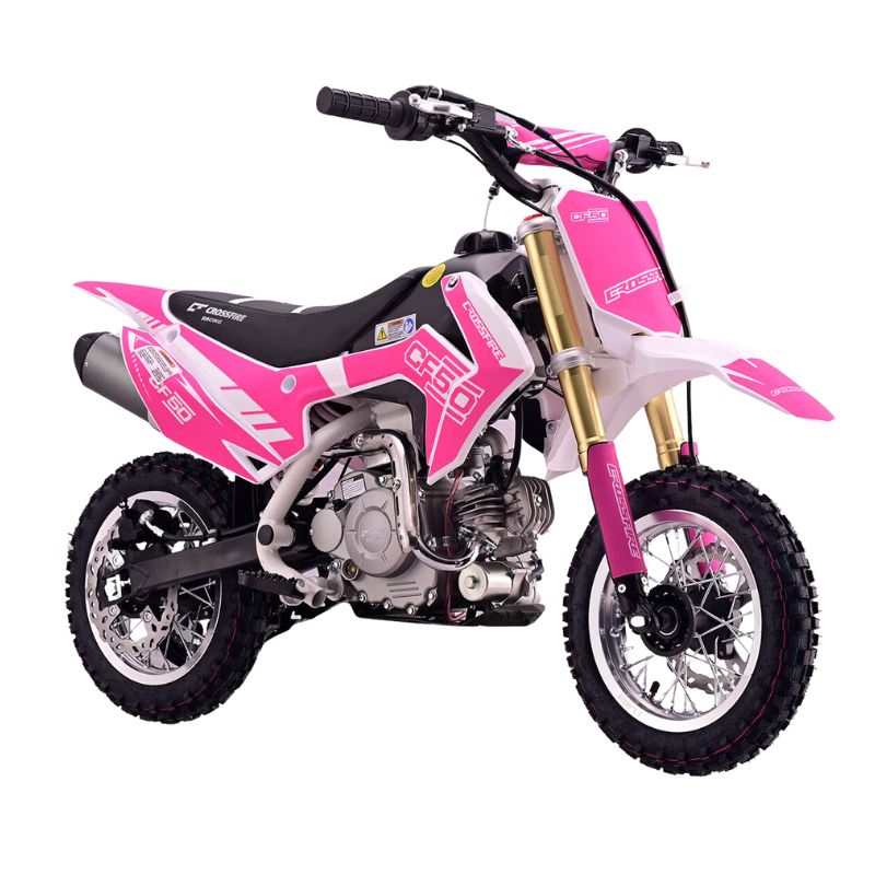 Crossfire CF50 50cc Kids Dirt Bike - Pink Crossfire CF50 50cc Kids Dirt Bike - Pink