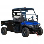 Crossfire E10 Cargo LWB - Extended Tray Electric UTV EPS - Blue