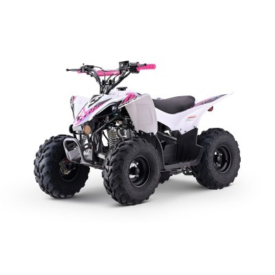 Crossfire Trex 110 110cc Junior ATV Electric Quad Bike - Pink